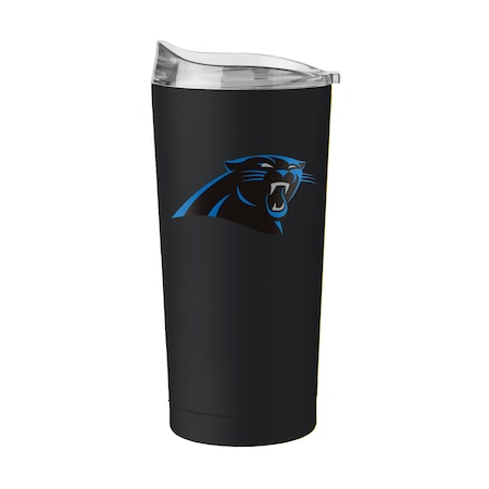 Logo Brands Carolina Panthers 20oz Flipside Powder Coat Tumbler 605-S20PT-34